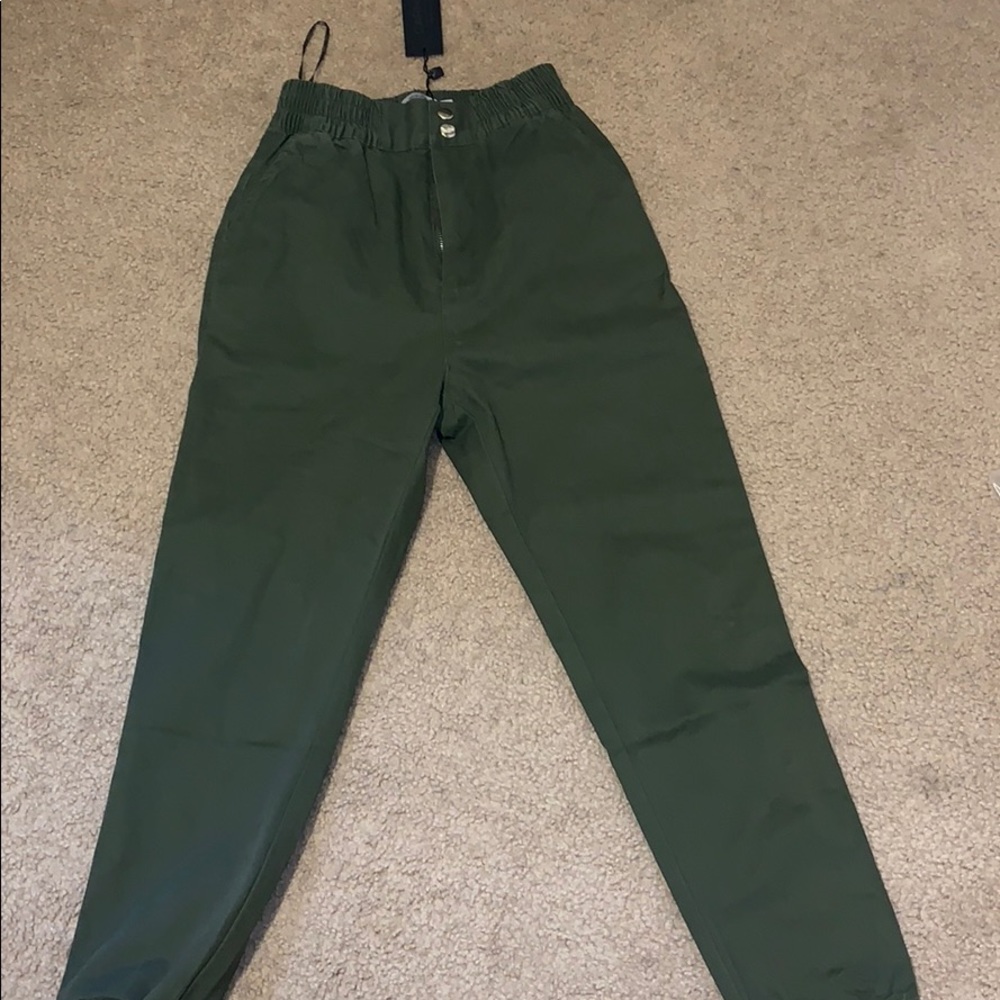 Carmar green joggers! New with tags!